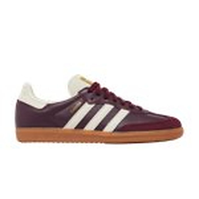 adidas Samba OG Maroon Gold Metallic (Women's)