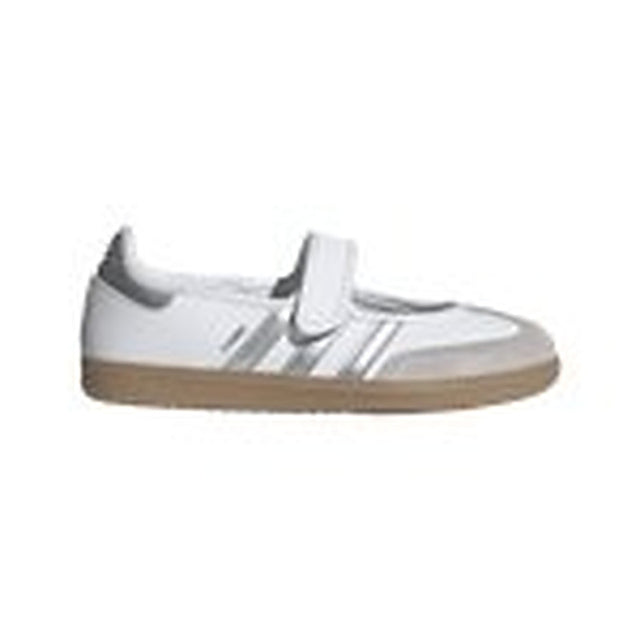 adidas Samba Jane White Silver Metallic (Women's)