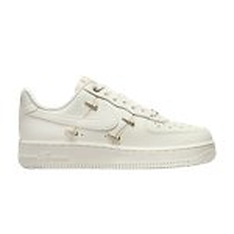 Nike Air Force 1 '07 LX CN Sail Gold Mini Swooshes (Women's)
